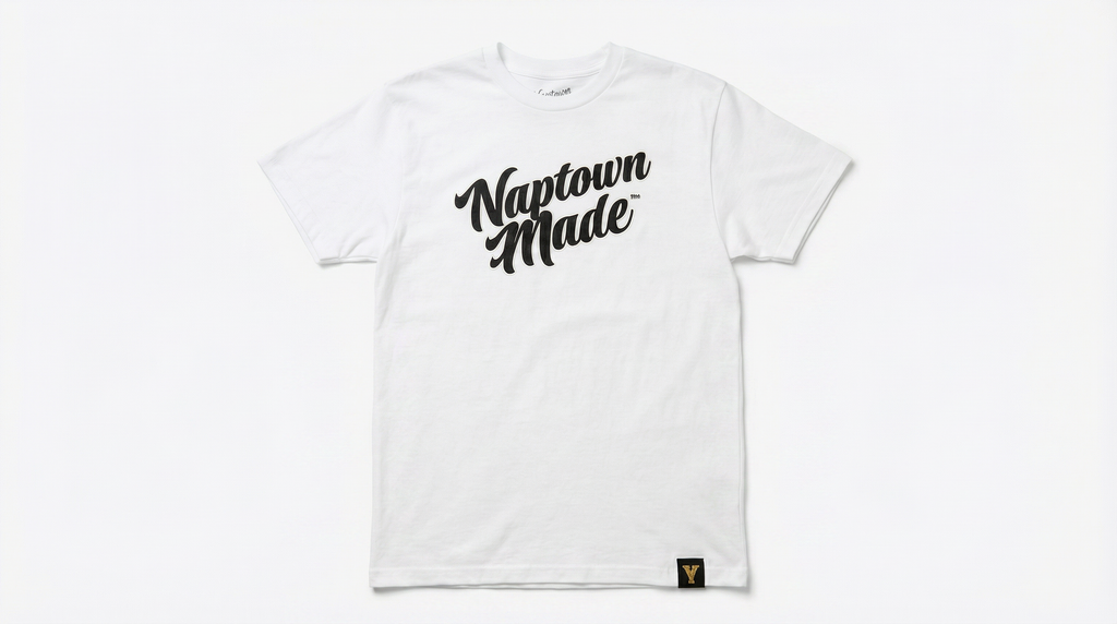CLIENTELE Naptown Made™ Script Tee // Signature Series